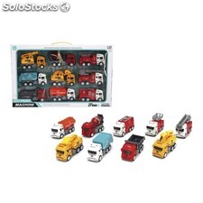 Pack de 9 Camiones Infantil