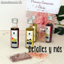Pack de Aceite y Vinagre para comunión Violeta .25 ml.