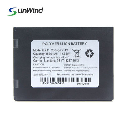 Pack de batería de Li-ion 7.4V 1850mah K370 para Terminal POS Nexgo G3 GX01 G870
