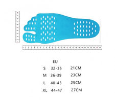 Pack de plantillas para la planta de los pies ADFoot antideslizantes y golpes
