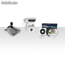 Pack de surveillance intérieurebundlevidéo ip 280 caméra ptz + logiciel + joystick usb (utilisation intérieure)