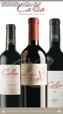 Pack de Vino y Champagne Pack para Eventos - Bodegas Callia - 250 Invitados