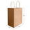 Pack Emprende 250 Bolsas Chicas 100% Biodegradables Café 20x25x12 cm. - Foto 2