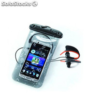 Pack Etui Universel Waterproof + Ecouteurs Pour Smartphones