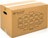 Pack Mudanza Basic - 5 Cajas de Cartón 43x30x25cm, 2 Cinta AdhesivaTransparente,