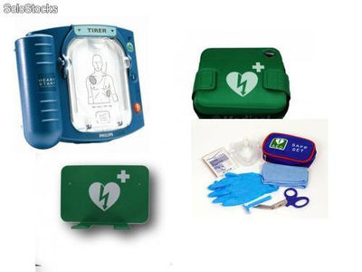 Pack Philips Heartstart hs1 défibrillateur avec accessoires