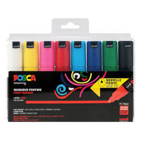 Pack x8: POSCA PC-7M rotulador (4.5 - 5,5 mm redondo)