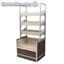 Packaged bread display-mod. displayer the sloping shelves + 3.-no # 1