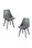 Packs Sillas Comedor - Pack 2 Sillas Synk Suprym - Gris oscuro - Foto 2