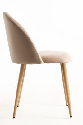 Packs Sillas Comedor - Pack 4 Sillas Vint Terciopelo - Beige - Foto 3