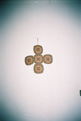 Paíneis decorativos em crochet e arraiolos - Foto 2