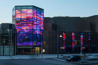 Painel de fachada de mídia LED para decoração visual arquitetônica - Foto 3