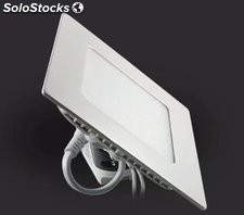 painel downlight levou recessed square 15w 1500lm