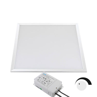 Painel LED 40w samsung chipled + tuv driver 60x60cm triac regulável branco frio. - Foto 2
