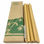 Pajita de bambú reutilizable natural para beber té de burbujas de gran tamaño - 1