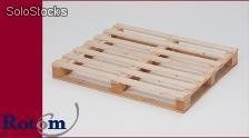 Paletes de madeira 1200 x 1000 mm com carga dinâmica até 500 kg - 14140