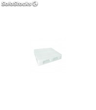 Palette En Plastique Blanc 100 x 120 Avec Profil