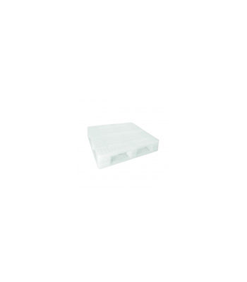 Palette En Plastique Blanc 100 x 120 Avec Profil