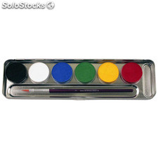 Palette Maquillage 6 Couleurs Eulenspiegel Maquillage Artistique...