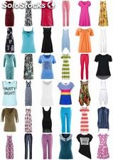Palettenware Sommer Damen Bekleidung - Shirts Tops Kleider Hosen Tuniken