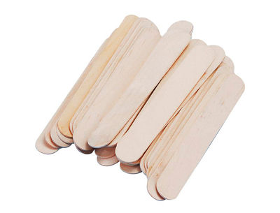 Palillo para manualidades liderpapel madera color natural 15x2 cm bolsa de 100 - Foto 3