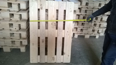 Pallet di legno 800 x 1200 come EPAL