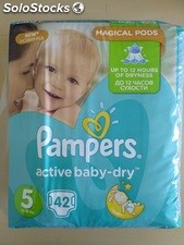 Pampers Active Baby Dry pieluszki jednorazowe rozmiar 5 - 42 sztuki w paczce