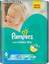 Pampers Active Baby Dry pieluszki jednorazowe rozmiar 6 - 42 sztuki w paczce