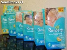 PAMPERS Active Baby Gigant Pack - 6 rozmiarów pampersy pieluchy