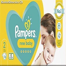 Pampers Active Newborn Baby Size2-2x76pcs
