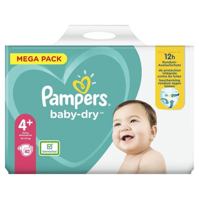 Pampers Pampers Baby Dry Mega T4+ X82