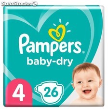 Pampers Pampers Baby Dry Paquet T4 X26