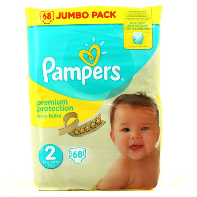 Pampers Pampers New Baby Value+ T2 X68 - Photo 2