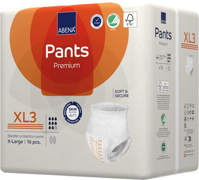 Pañal calzón abena pants XL3, (Ex abriflex XL3 16825)