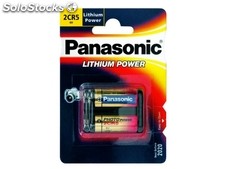 Panasonic Batterie Lithium Photo 2CR5 3V Blister (1-Pack) 2CR-5L/1BP