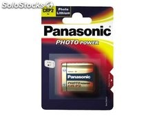 Panasonic Batterie Lithium Photo CRP2 3V Blister (1-Pack) cr-P2L/1BP