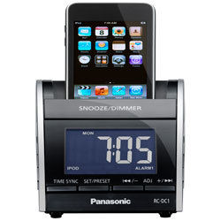 Panasonic rc-DC1EG-k radio lcd iPod/iPhone 2.6W negro