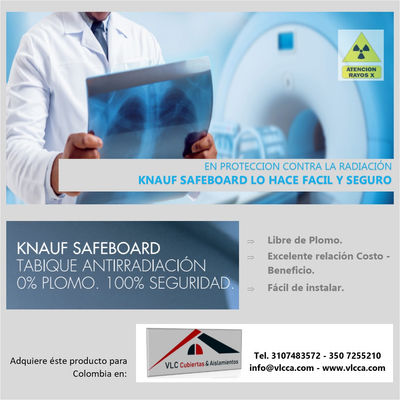 Panel anti radiación safe board