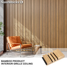 Panel de bambú exterior para prevención de incendios, material para casa