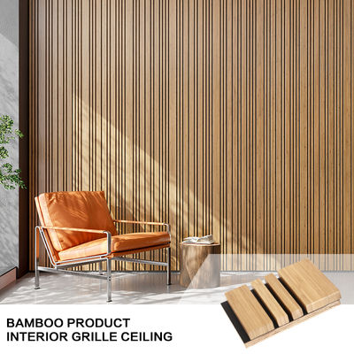 Panel de bambú exterior para prevención de incendios, material para casa