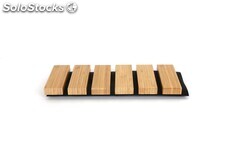 Panel de madera de bambú exterior para prevención de incendios, material para