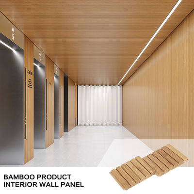Panel de pared de bambú Paneles de pared para aislar el ruido