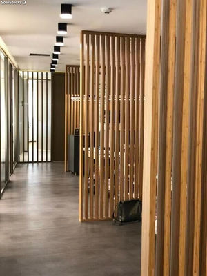 Panel de pared decorativo para Interior de fábrica de China, tela de bambú - Foto 3