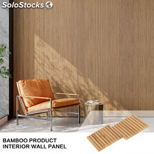 Panel de techo de pared para casa, materiales de construcción de bambú a prueba
