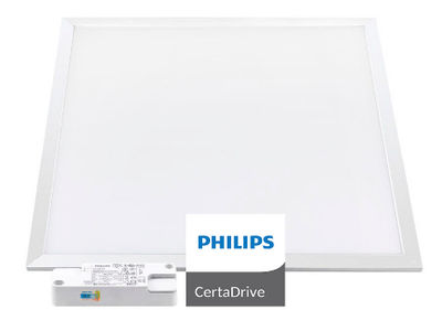 Panel LED 44W, ChipLed Osram- Philips , 60x60 , marco blanco. Blanco Cálido