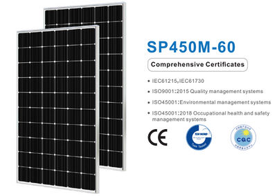 Panel Solar 450 w Energía celular Energía renovable fotovoltaica Placa Sol - Foto 3
