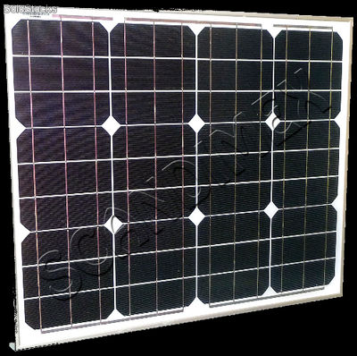 Panel solar fotovoltaico monocristalino de 50 Wp de Scandimex