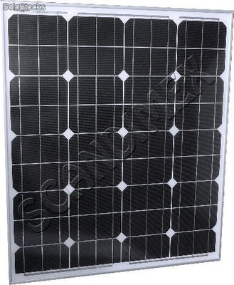 Panel solar fotovoltaico monocristalino de 75 Wp de Scandimex