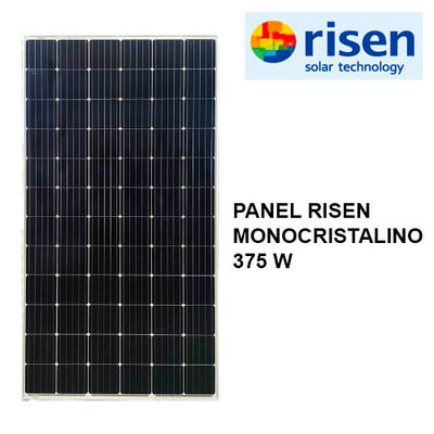 Panel Solar Risen Monocristalino 375w