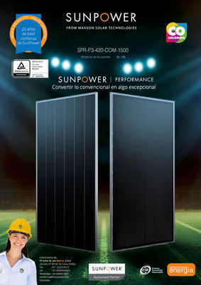 Panel solar sunpower spr-P3-420-com